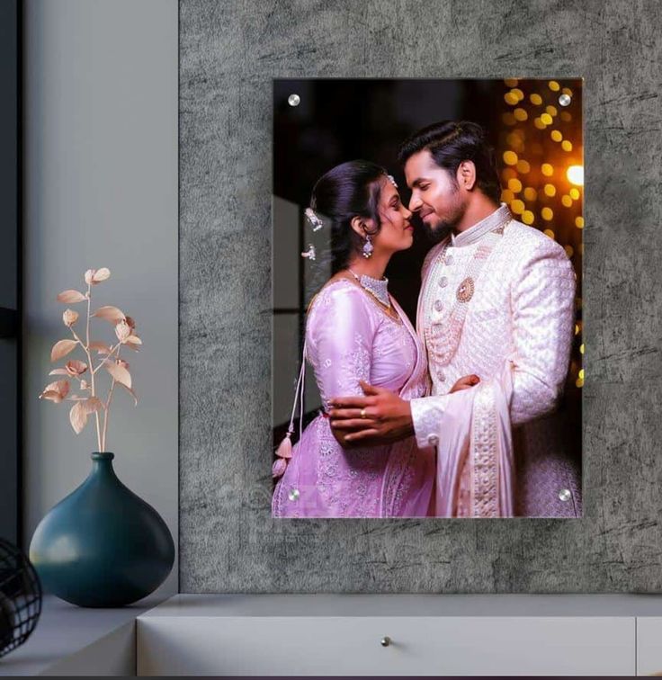 4MM Acrylic Photo Frame  | Premium Glossy Wall Photo Frame | Custom Photo Print Gift