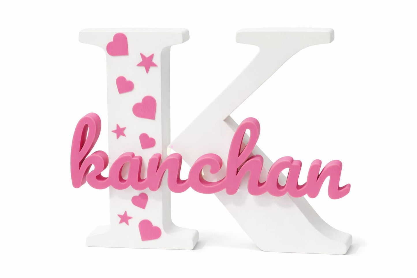 Customized 3d name plate size 25cm